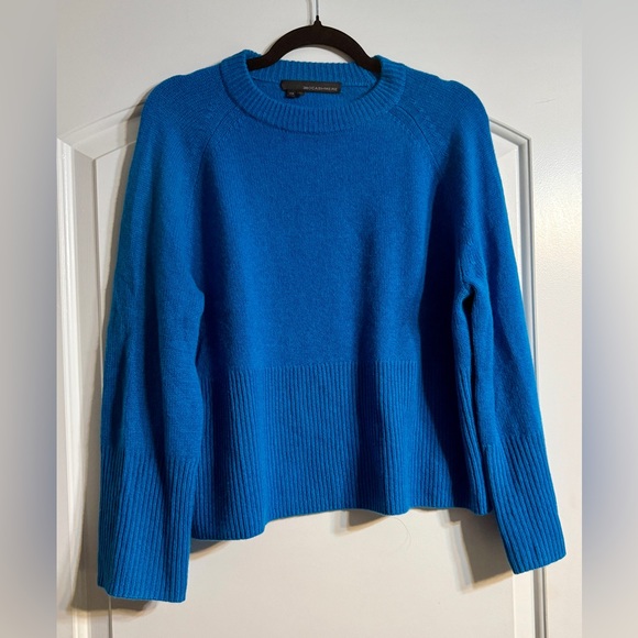 360 Cashmere Sweaters - 360Cashmere Blue Knit Sweater